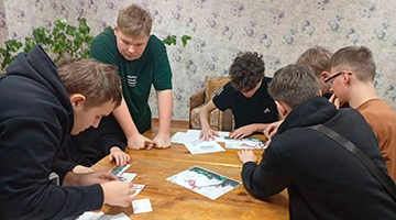 В общежитии колледжа прошла игра «Я патриот, а это значит...»