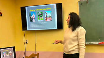 Информационный час «Дети — жертвы геноцида в годы Великой Отечественной войны» прошёл в группе 11-23