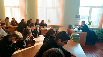 Профориентационная беседа с представителем УП «Витебскоблгаз» прошла в колледже