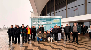 Учащиеся колледжа посетили выставку «Образование и карьера» в Минске