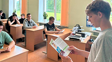 В колледже прошёл кураторский час о здоровом образе жизни