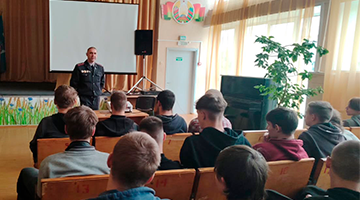 Профилактическая и профориентационная беседа для учащихся колледжа
