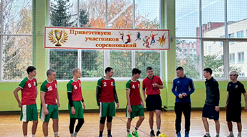 Сборная колледжа по мини-футболу успешно выступила на областных соревнованиях