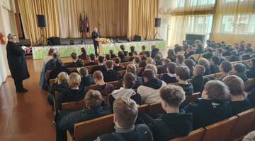 В рамках акции «Кибермарафон» состоялась беседа с учащимися колледжа